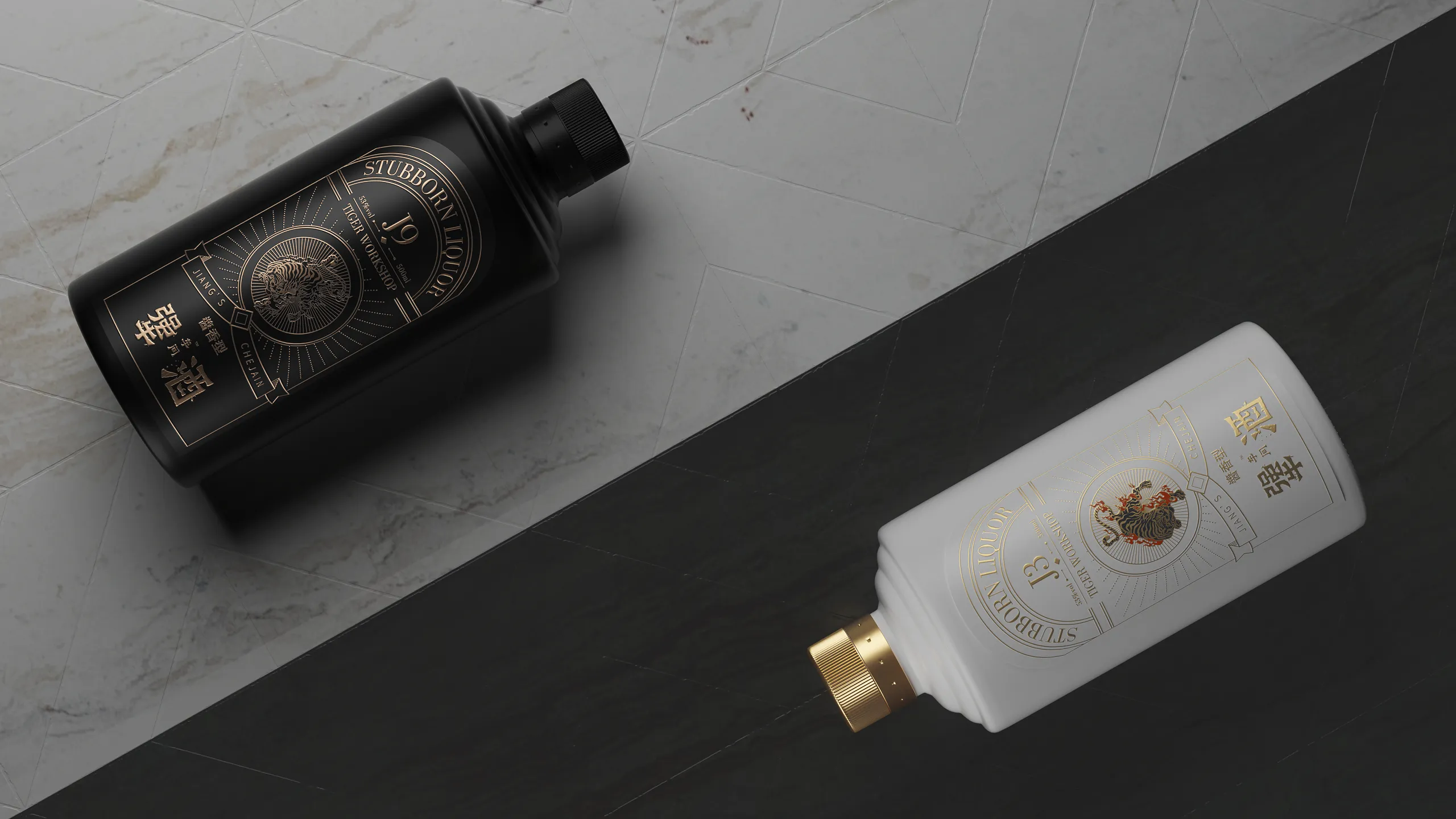 JIANG Wine Brand Visual Proposal visual six / 犟酒品牌视觉提案项目视觉六